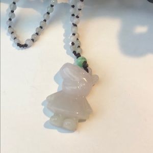 Jade necklace